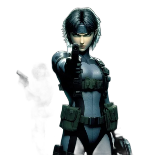 robot, comic book art, concept art, cyberpunk transparent PNG cut-out