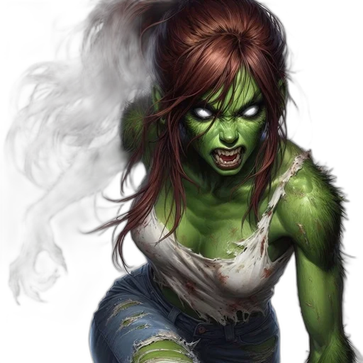fantasy art, concept art, comic book art, photorealistic transparent PNG cut-out
