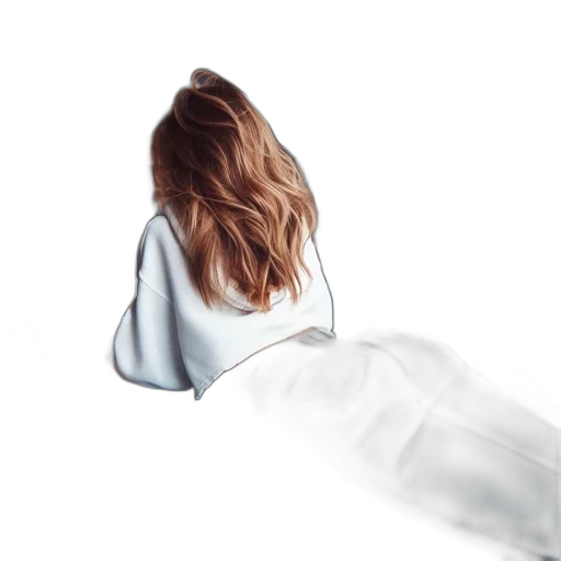 dress, hair, jacket, umbrella transparent PNG cut-out