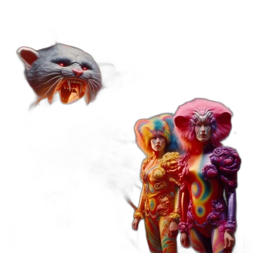 creature, mask, animal, robot transparent PNG cut-out