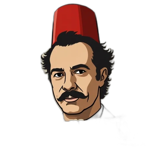 hat, face, staff, crown transparent PNG cut-out