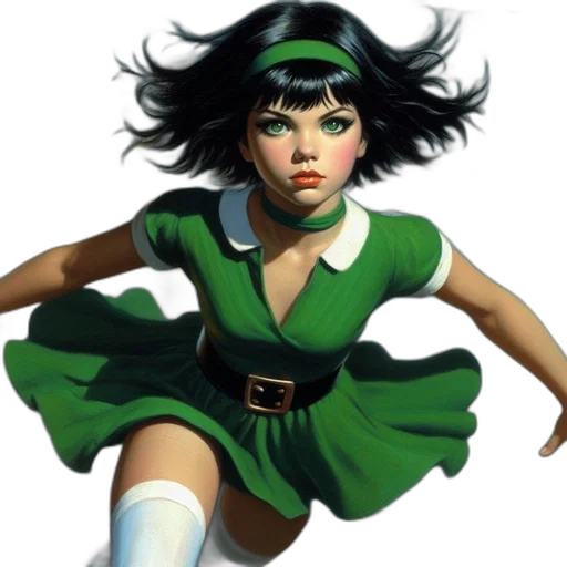 comic book art, concept art, fantasy art, photorealistic transparent PNG cut-out