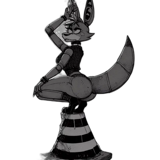 staff, robot, crown, dress transparent PNG cut-out