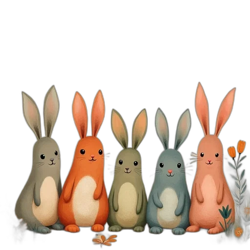 animal, 3d render, concept art, cartoon transparent PNG cut-out