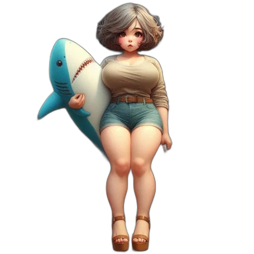 dress, creature, animal, staff transparent PNG cut-out