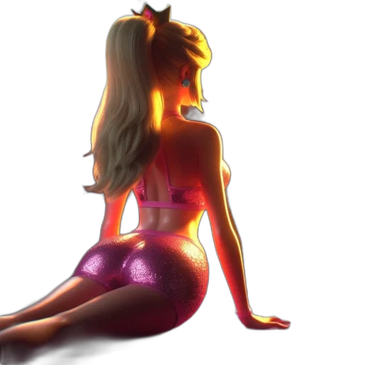 dress, concept art, 3d render, fantasy art transparent PNG cut-out