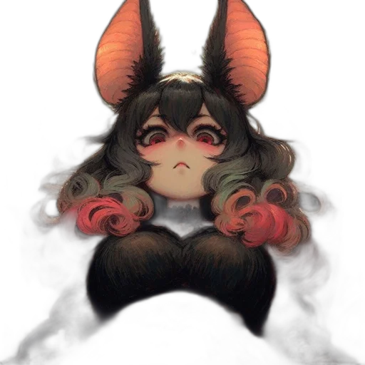 mask, creature, staff, face transparent PNG cut-out