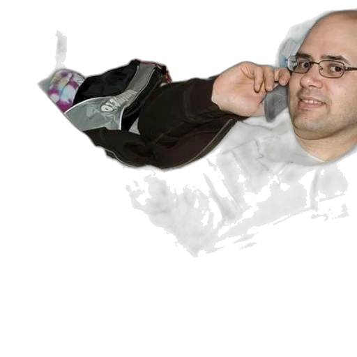 shoes, staff, jacket, weapon transparent PNG cut-out
