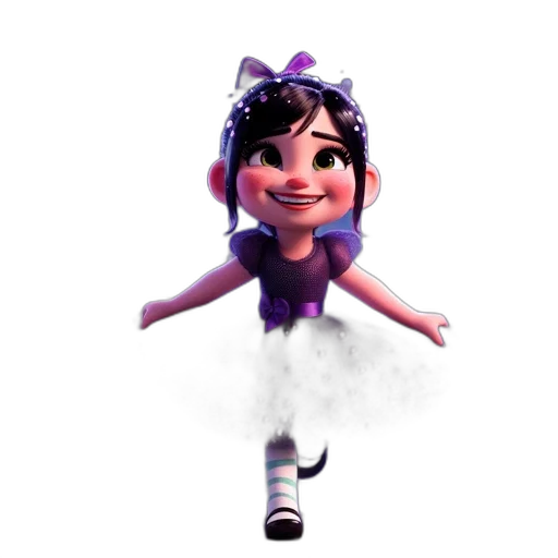 dress, staff, crown, creature transparent PNG cut-out