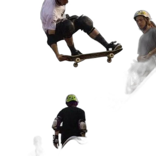 concept art, skateboarder, performing, trick transparent PNG cut-out