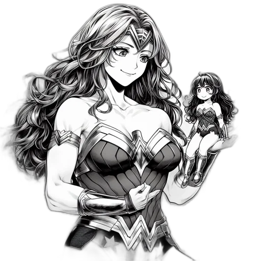 dress, weapon, comic book art, fantasy art transparent PNG cut-out