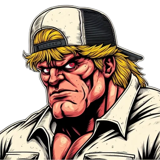 hat, face, comic book art, cartoon transparent PNG cut-out