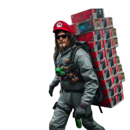 jacket, robot, animal, concept art transparent PNG cut-out
