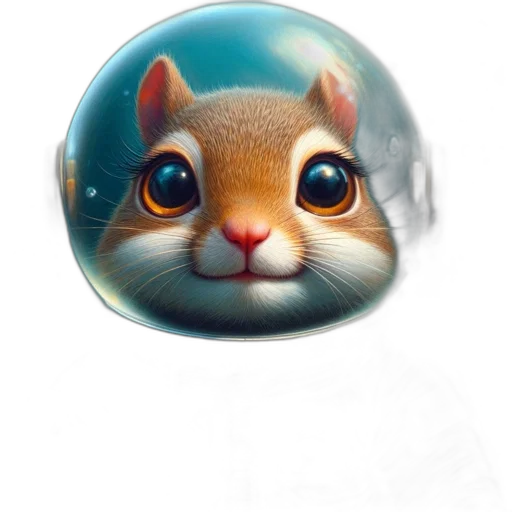 animal, staff, creature, photorealistic transparent PNG cut-out