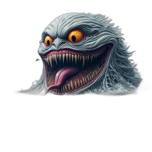 creature, dragon, animal, face transparent PNG cut-out