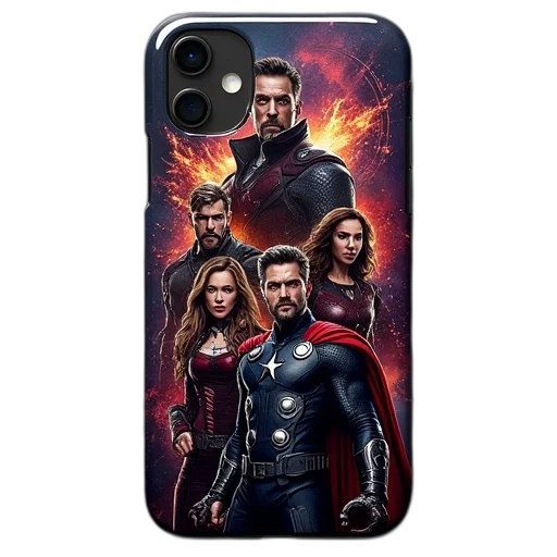 comic book art, concept art, avengers, phone transparent PNG cut-out