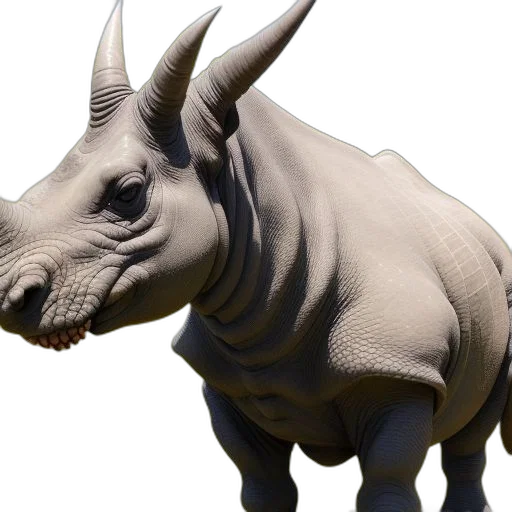 animal, creature, dragon, 3d render transparent PNG cut-out