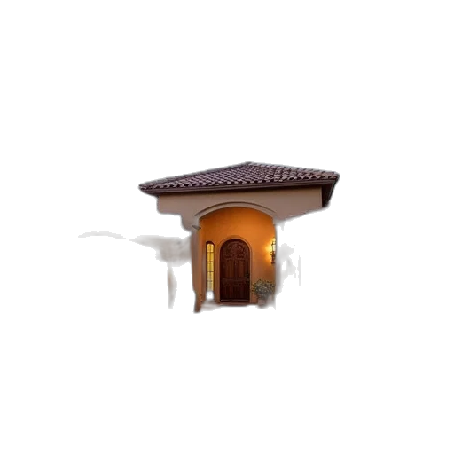 building, furniture, umbrella, hat transparent PNG cut-out