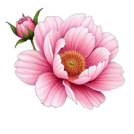 flower, jewelry, crown, staff transparent PNG cut-out