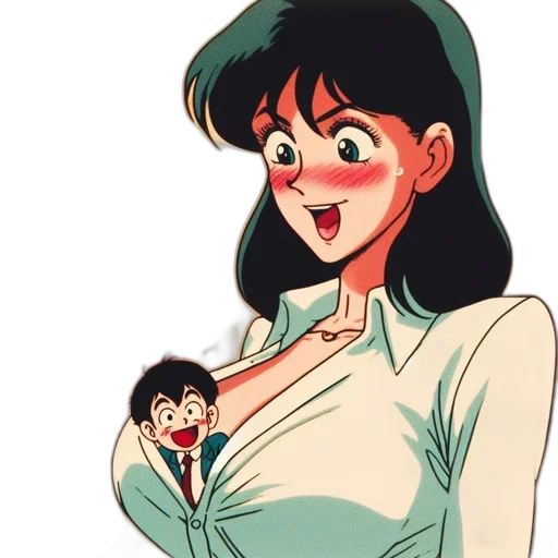 face, creature, flower, anime transparent PNG cut-out