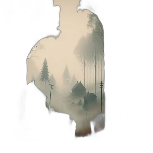 face, creature, mask, hair transparent PNG cut-out