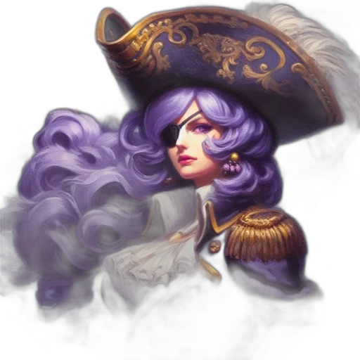 crown, hat, staff, face transparent PNG cut-out