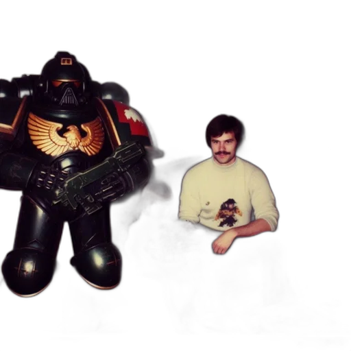 robot, weapon, jacket, concept art transparent PNG cut-out
