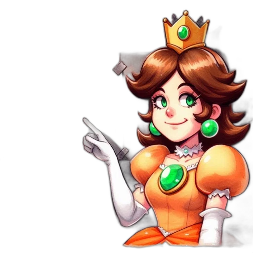 crown, dress, staff, robot transparent PNG cut-out