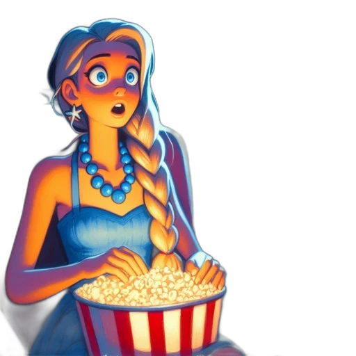 cartoon, concept art, comic book art, 3d render transparent PNG cut-out
