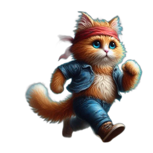 staff, animal, creature, jacket transparent PNG cut-out