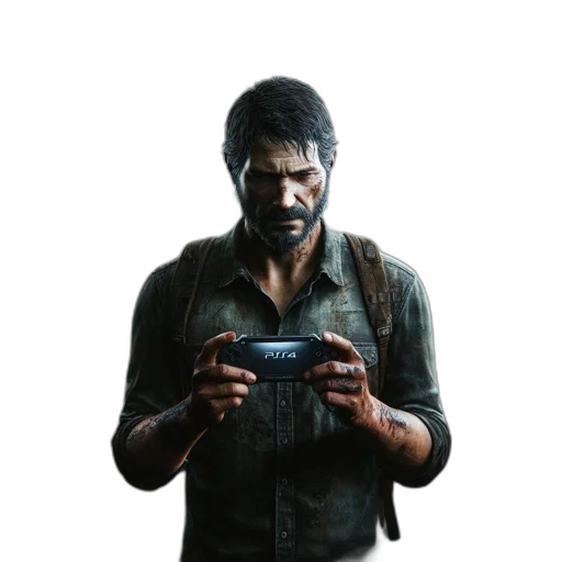 weapon, face, jacket, mask transparent PNG cut-out