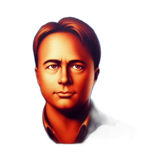 face, robot, staff, photorealistic transparent PNG cut-out