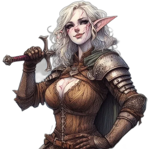 staff, sword, dragon, fantasy art transparent PNG cut-out