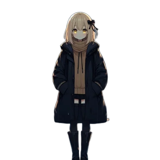jacket, mask, creature, dress transparent PNG cut-out