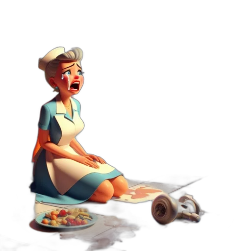 food, dress, robot, staff transparent PNG cut-out