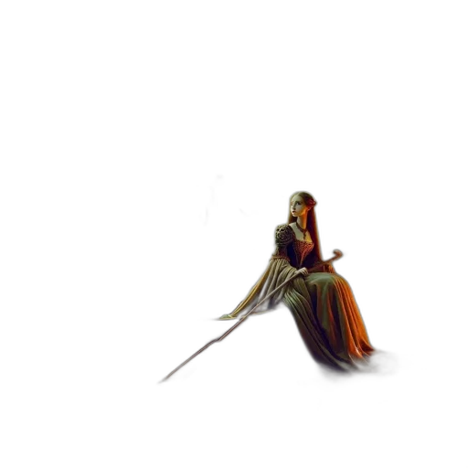 sword, staff, weapon, dragon transparent PNG cut-out
