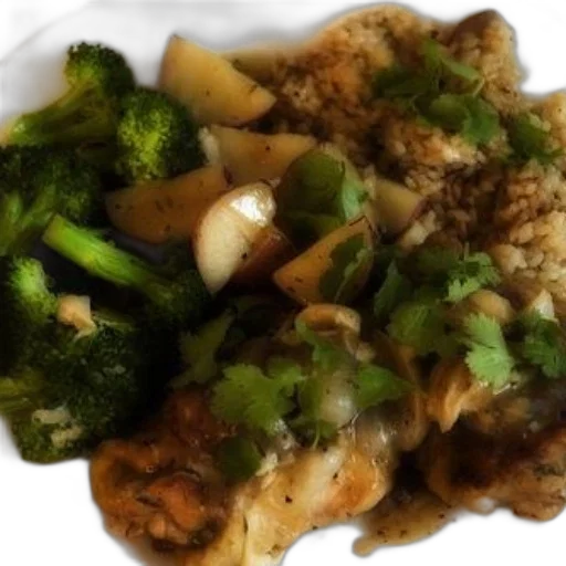 food, plate, featuring, broccoli transparent PNG cut-out