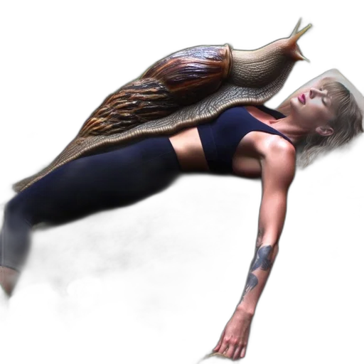 creature, dragon, animal, hair transparent PNG cut-out