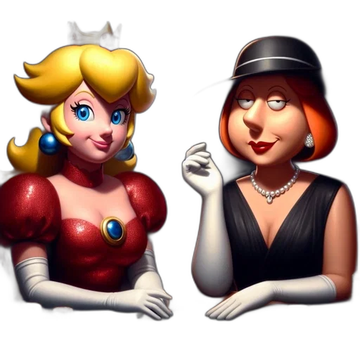 crown, concept art, pixel art, 3d render transparent PNG cut-out