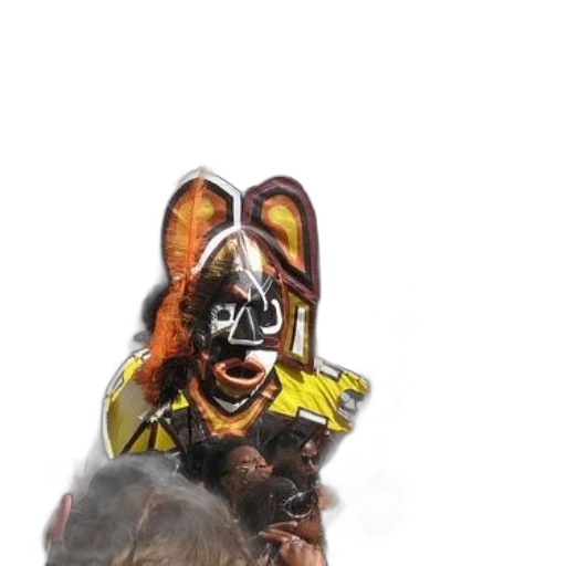 mask, face, staff, crown transparent PNG cut-out