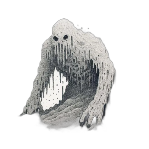 creature, mask, animal, hair transparent PNG cut-out