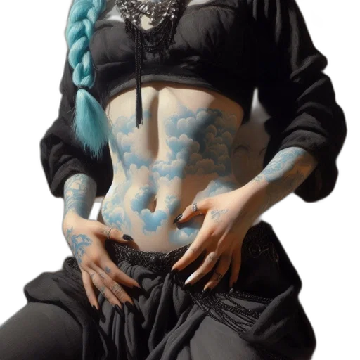jacket, jewelry, dress, creature transparent PNG cut-out