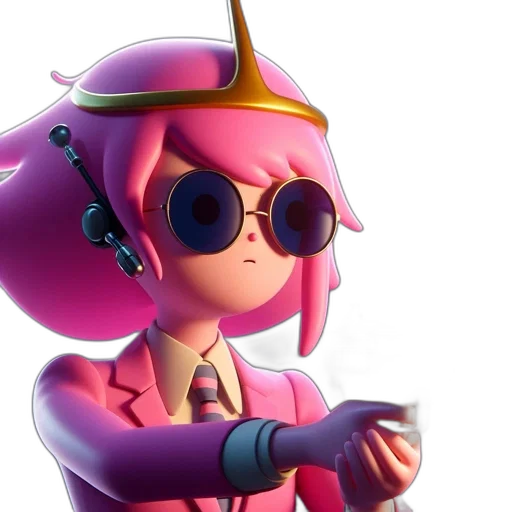 staff, jacket, hat, robot transparent PNG cut-out