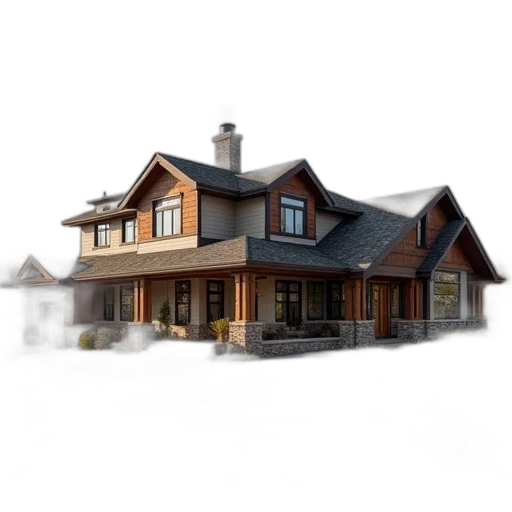 building, 3d render, photorealistic, concept art transparent PNG cut-out