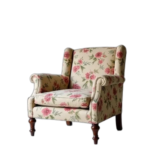 furniture, crown, dress, 3d render transparent PNG cut-out
