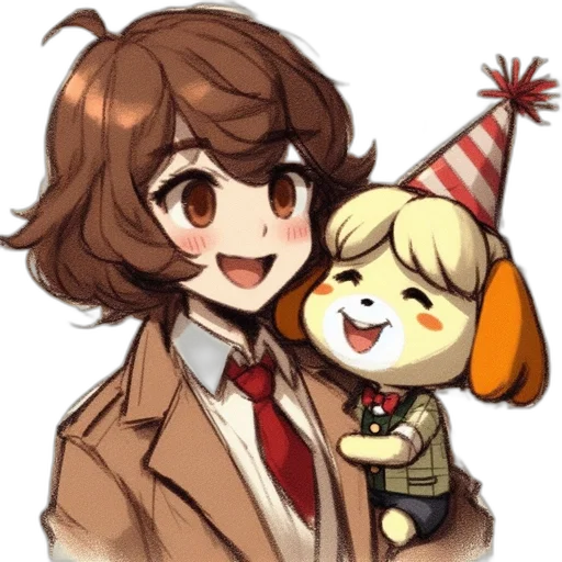 hat, staff, animal, mask transparent PNG cut-out
