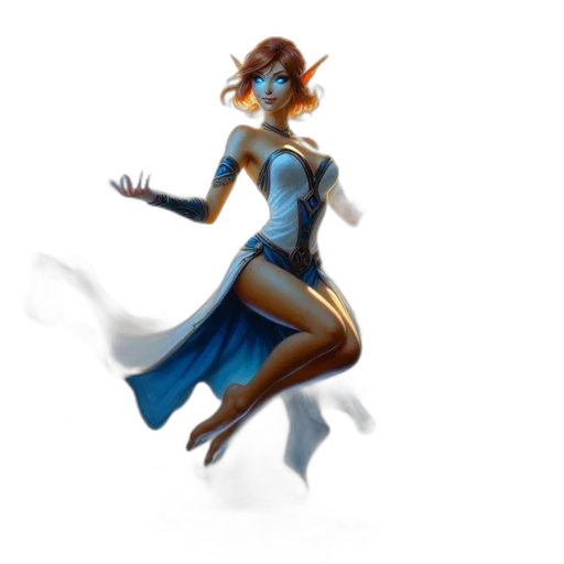 staff, dress, concept art, fantasy art transparent PNG cut-out