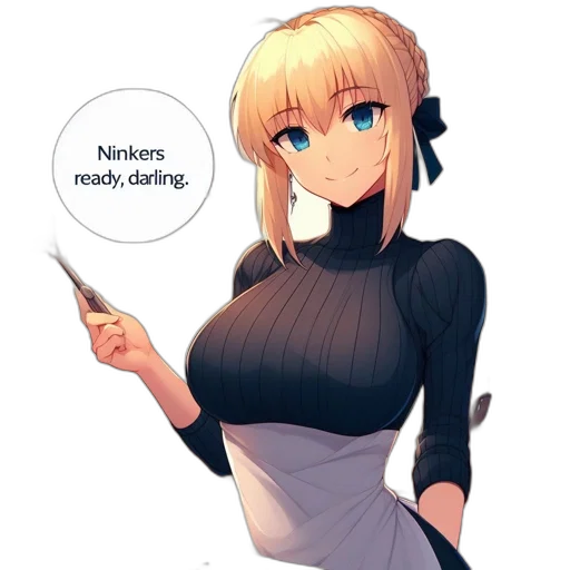 dress, staff, weapon, robot transparent PNG cut-out