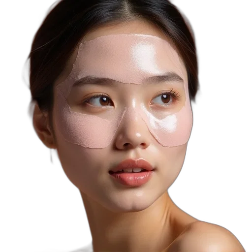 mask, face, jewelry, photorealistic transparent PNG cut-out