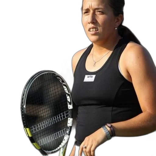 staff, face, female, tennis transparent PNG cut-out